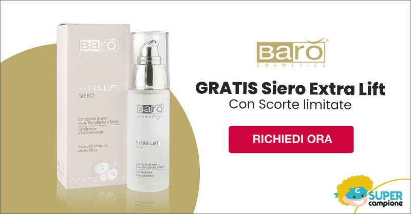 Barò: omaggio siero Extra Lift